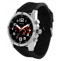 Maxima 38070PPAN Plastic Analog-Digital Men's Watch
